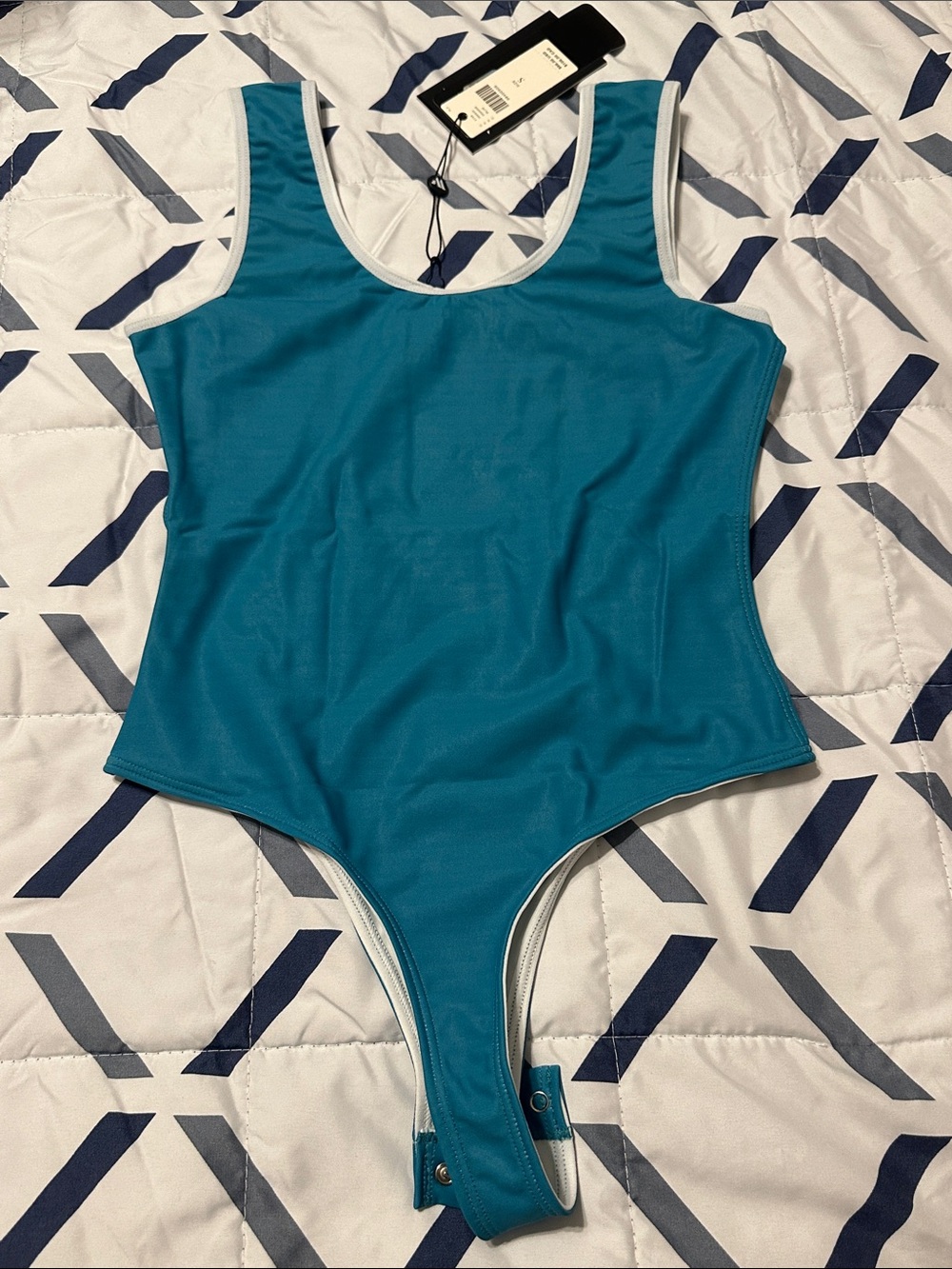 The Wild Collective x Anthropologie Miami Dolphin Bodysuit - Picture 3 of 3